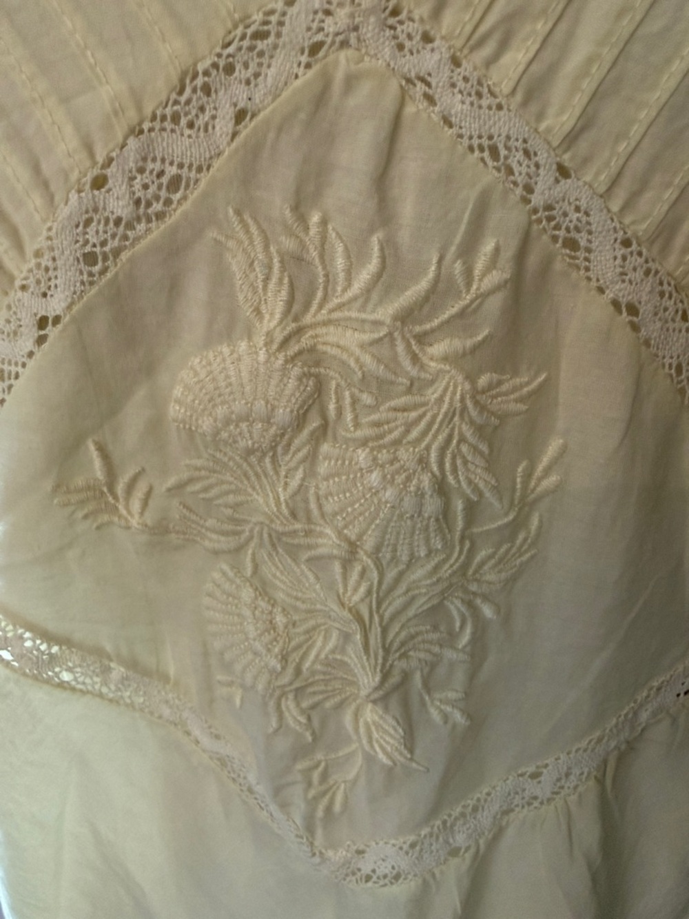 Free People Intimately pastel yellow Sleeveless V-Neck lace slip silk Dress - Picture 6 of 15